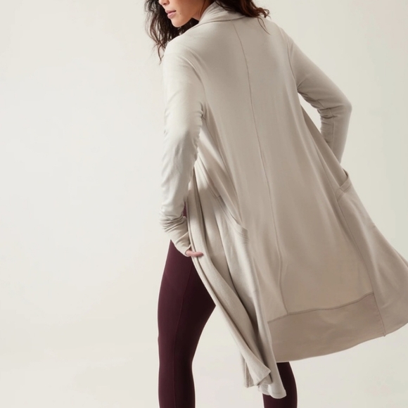 ATHLETA Pranayama Long Wrap Cardigan - Picture 3 of 13